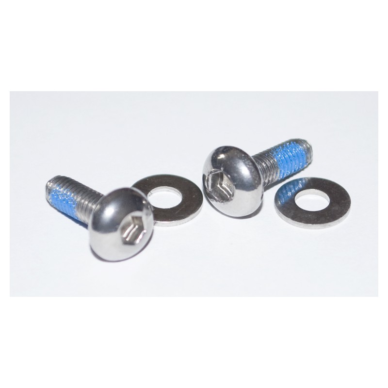 LEATT (WYPRZEDAŻ) ZESTAW ŚRUB Z PODKŁADKAMI DO MOCOWAŃ BOCZNYCH DO OCHRANIACZY SZYI GPX/DBX 3 (2 SZT.) (CZĘŚCI ZAMIENNE)