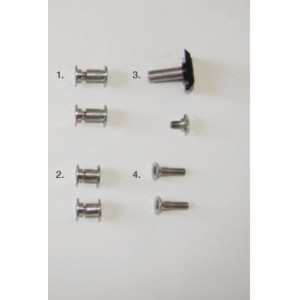 LEATT ZESTAW ŚRUB DO OCHRANIACZY SZYI LEATT DBX/GPX PRO/PRO LITE (CZĘŚCI ZAMIENNE)