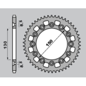 CHT WYPRZEDAŻ ZĘBATKA TYLNA 4308 47 HONDA XR 600R 85-90