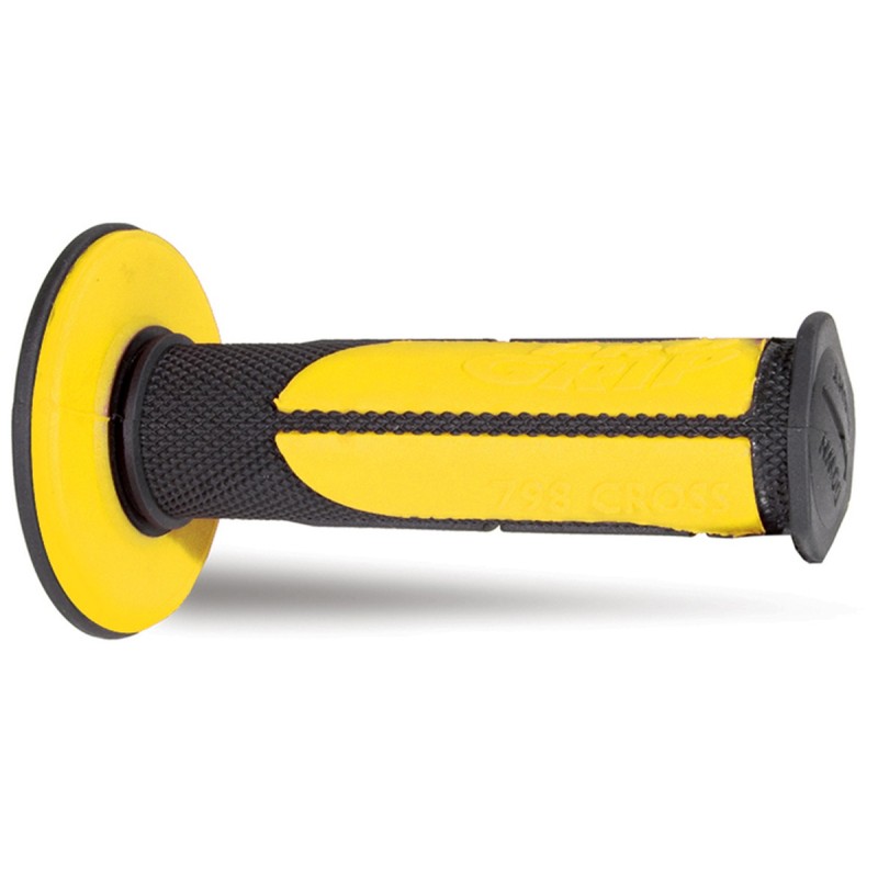 PROGRIP MANETKI PG798 OFF ROAD (22+25MM, DŁ.115MM) KOLOR CZARNY ŻÓŁTY (798-142) (PG798BK/YL)