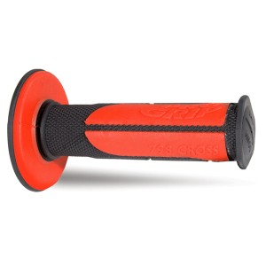 PROGRIP MANETKI PG798 OFF ROAD (22+25MM, DŁ.115MM) KOLOR CZARNY CZERWONY
