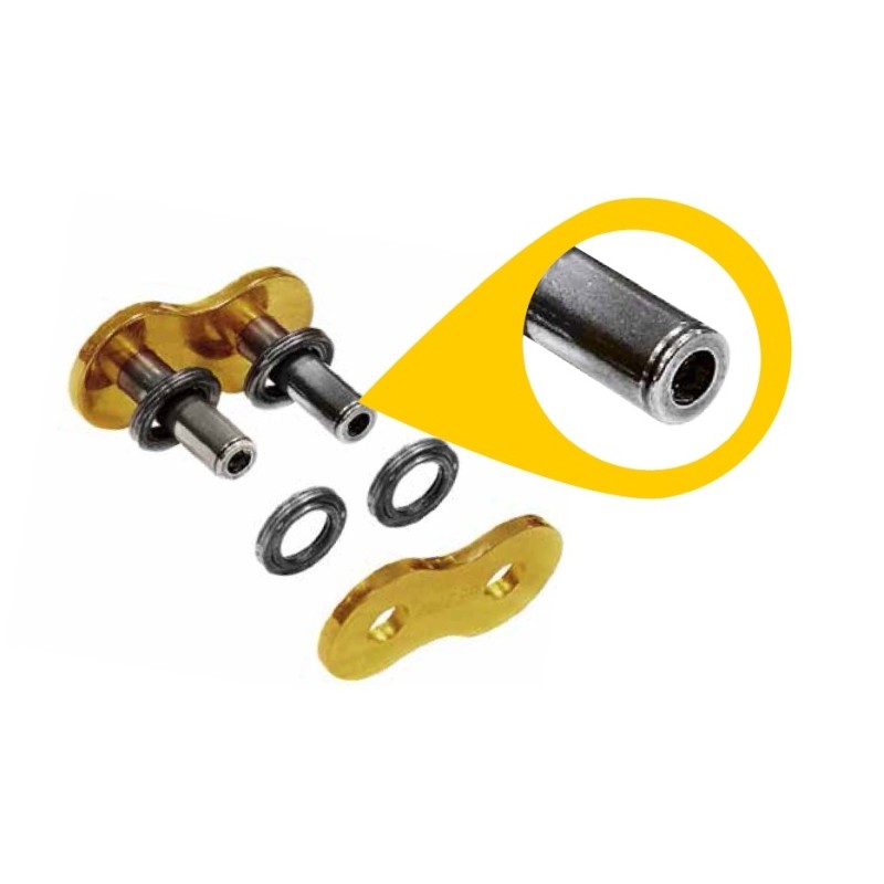 REGINA ZAKUWKA ŁAŃCUCHA DRĄŻONA 520ZSE (44/135ZSE) (KOLOR ZŁOTY)