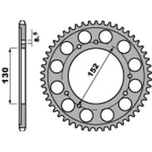 PBR ZĘBATKA TYLNA 4424 43 C45 CAGIVA NAVIGATOR 1000 '01-'05, GRAN CANYON 900 '00-'01