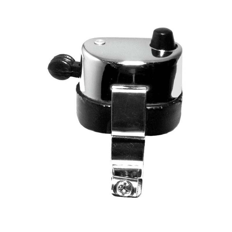 Włącznik świateł z włącznikiem klaksonu chromowany na kierownicę 7/8" 22 mm