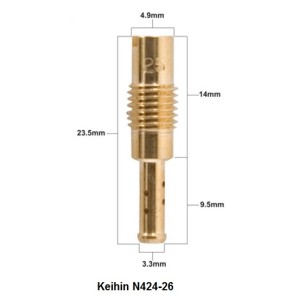 PROX Dysza Wolnych Obrotów Keihin Typ N424-26 Średnica #45