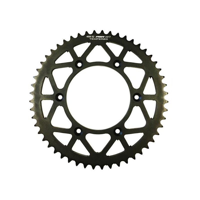 PBR ZĘBATKA TYLNA 4695 52 (899 52) (TEMPERED - STAL HARTOWANA) KTM SX/EXC/LC4 (JTR897.52) (ŁAŃC. 520)