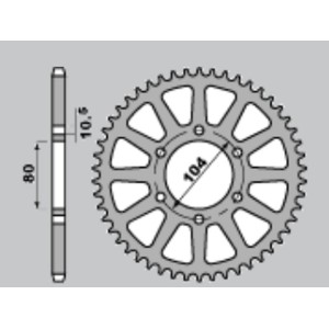 JR WYPRZEDAŻ ZĘBATKA TYLNA 478 40 KAWASAKI ZX6R (05-13), Z750 (JTR478.40) (ŁAŃC. 520)