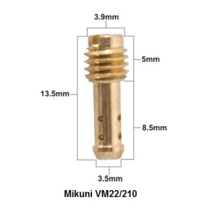 Dysza wolnych obrotów Mikuni VM22/210 średnica #30