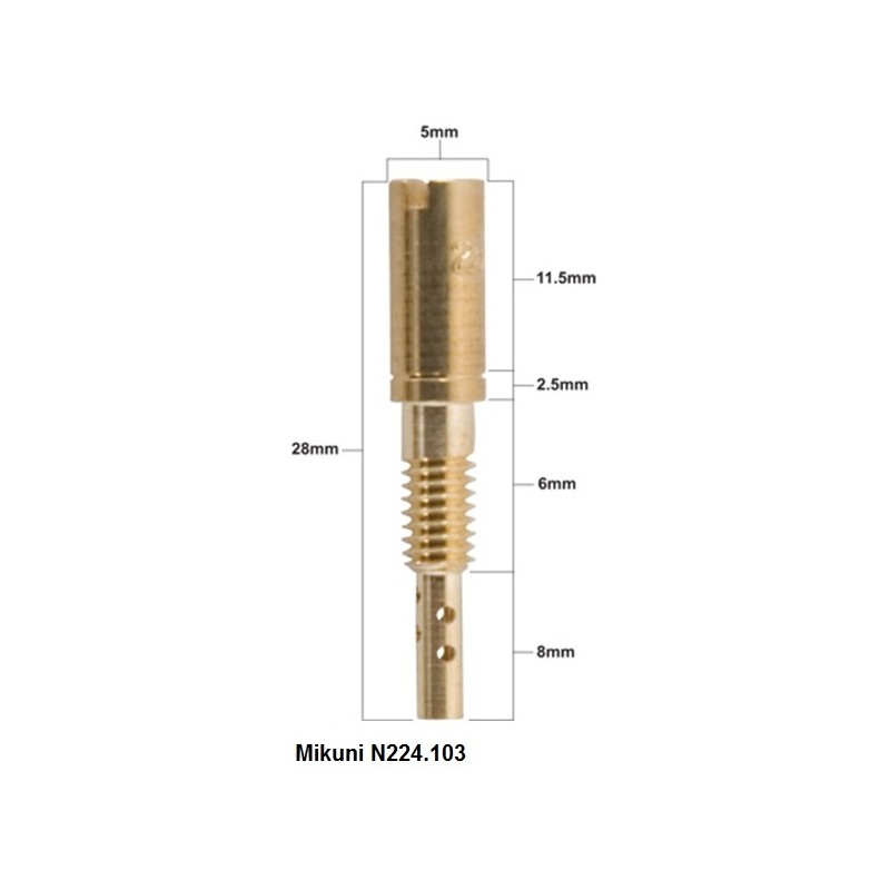 Dysza wolnych obrotów Mikuni N224.103 #22,5 - Prox