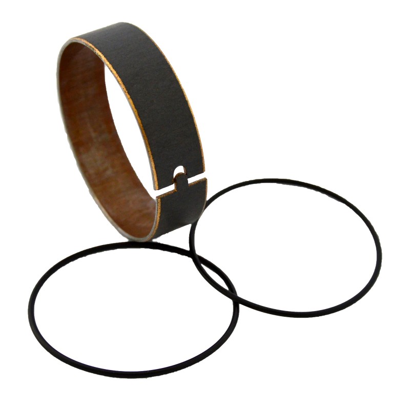 MX-TECH ZESTAW TUNINGOWY TYLNEGO AMORTYZATORA (ZESTAW DO KONWERSJI Z TULEI PLASTIKOWEJ TŁOKA OEM NA METALOWĄ - PANEWKA) Z O-RING