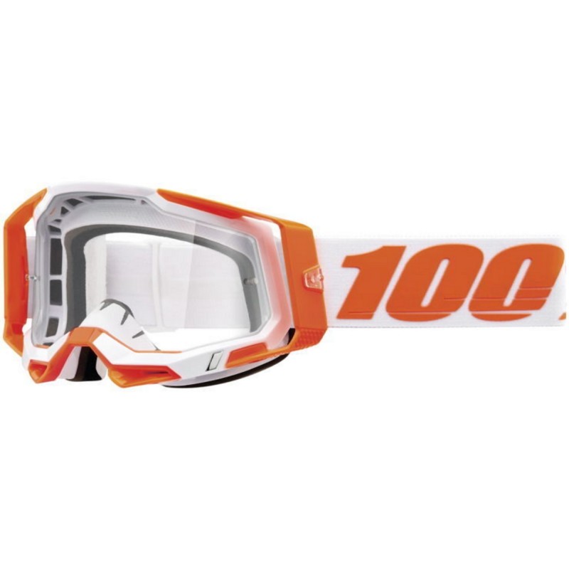 Wyprzedaż Racecraft 2 Orange Clear Lens - Gogle, Kaski i gogle
