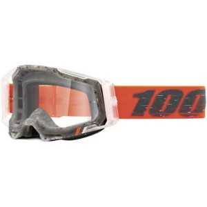 Gogle Racecraft 2 Schrute pomarańczowo-szare - Gogle, Kaski i gogle