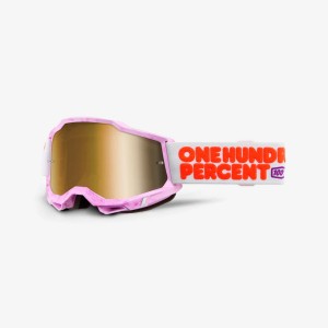 Gogle 100 Procent Accuri 2 Hundreds - Mirror True Gold - Gogle, kaski i gogle