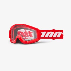 100 procent gogle Strata Mini Red Junior - Gogle, Kaski i gogle