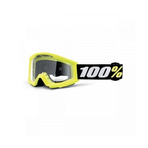 100 Procent Strata Mini Yellow Junior - Gogle, Kaski i gogle