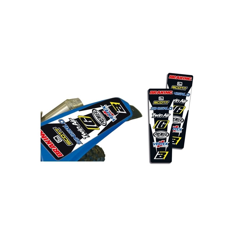 BLACKBIRD KOMPLET NAKLEJEK NA BŁOTNIKI