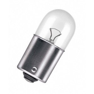 OSRAM ŻARÓWKA 12V 5W BA15S R5 (BIAŁE SZKŁO) - 10 SZTUK