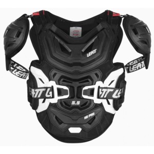 LEATT OSŁONA KLATKI PIERSIOWEJ CHEST PROTECTOR 5.5 PRO HD BLACK UNIWERSALNY