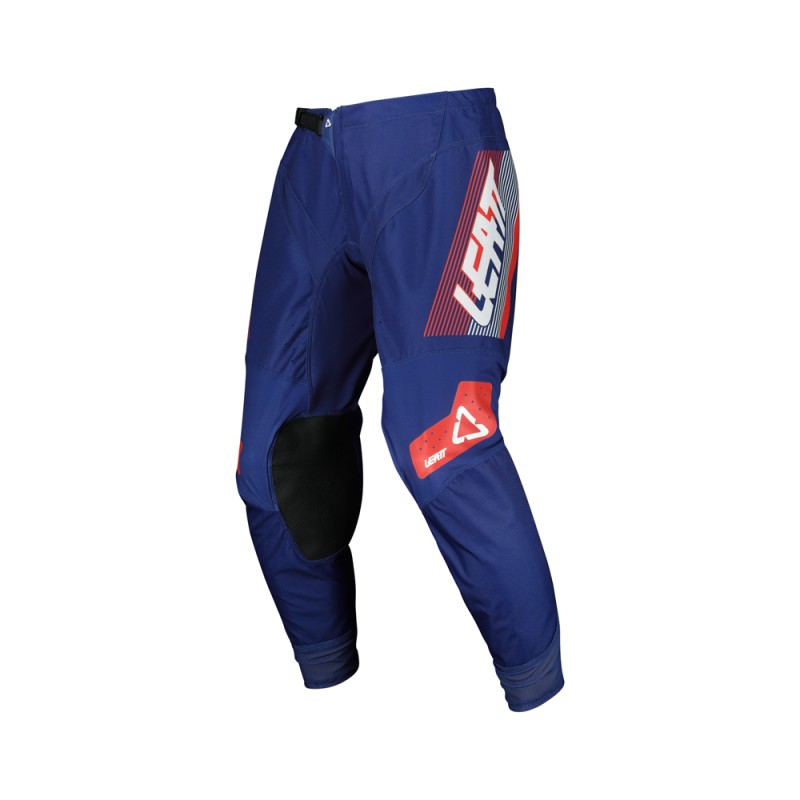 LEATT Spodnie Moto 4.5 Royal Granatowy/Czerwony XS