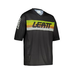 LEATT Koszulka Rowerowa MTB Enduro 3.0 Jersey Black Rozmiar L