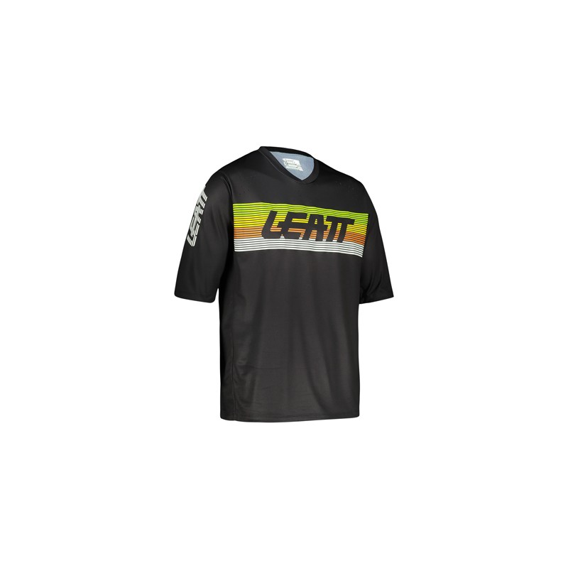 LEATT Koszulka Rowerowa MTB Enduro 3.0 Jersey Black Rozmiar L