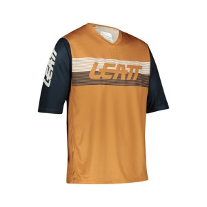 Koszulka rowerowa Leatt MTB Enduro 3.0 Jersey Rust czarny rozmiar L