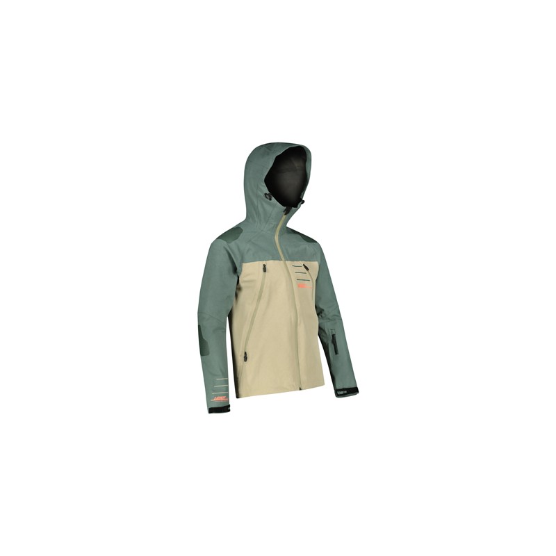 Kurtka rowerowa Leatt MTB AllMtn 5.0 Jacket Ivy Zielony/Piaskowy Rozmiar S