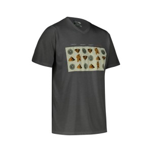 LEATT Koszulka Rowerowa MTB AllMtn 2.0 Jersey Rust Kolor Grafitowy Rozmiar S