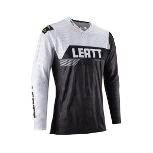 Koszulka Leatt Moto 5.5 Ultraweld Jersey Graphite Biały/Czarny S