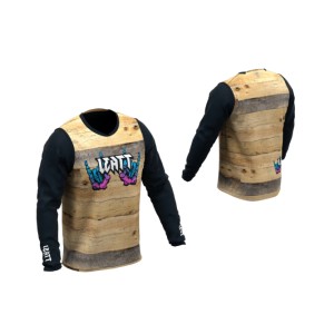 LEATT Koszulka Rowerowa MTB Gravity 3.0 Jersey Woody - Rozmiar M