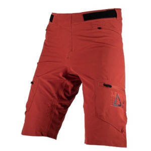 LEATT Spodenki Rowerowe MTB AllMtn 2.0 Shorts Lava Bordowe XXL