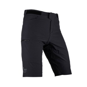 LEATT Spodenki Rowerowe MTB Trail 3.0 (+ Spodenki Wewnętrzne z Wkładką Gratis) Shorts Black Rozmiar XXL