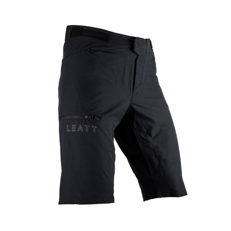 LEATT Spodenki Rowerowe MTB Trail 1.0 Shorts Black - Rozmiar S