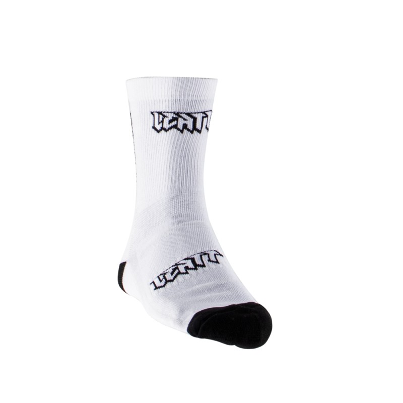 LEATT Skarpety Rowerowe MTB Socks Zombie Biały Rozmiar S/M