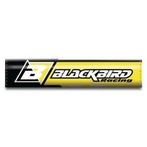 Osłona kierownicy Blackbird z logo, kolor żółty