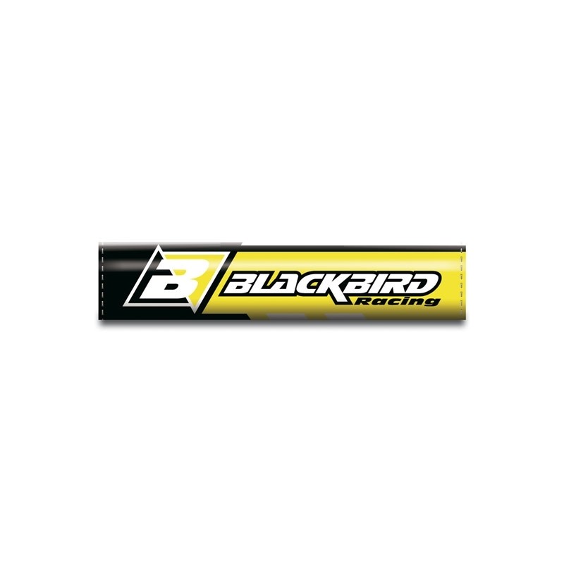 Osłona kierownicy Blackbird z logo, kolor żółty