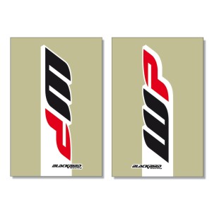 Komplet naklejek na teleskopy Blackbird WP 2017 - 2 sztuki