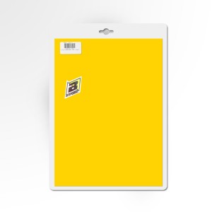 Komplet naklejek BLACKBIRD (folia Crystall 0,4 mm) żółty - 3 arkusze 47x33cm