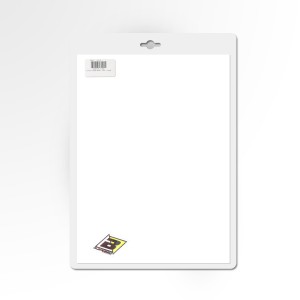 Komplet naklejek Blackbird, folia Crystall 0,4 mm, 3 arkusze 47x33cm, transparentny