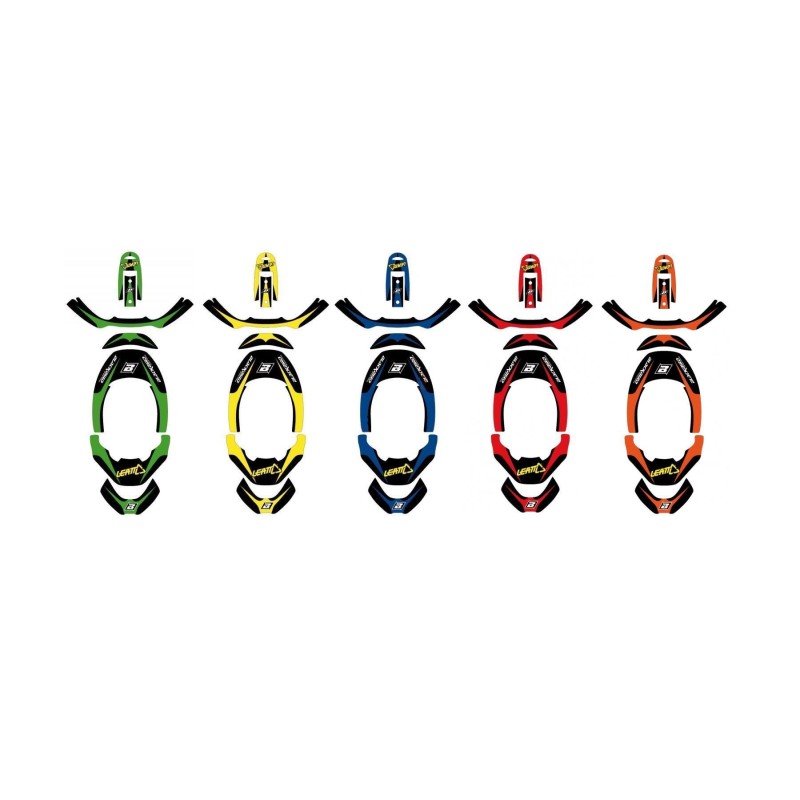 Naklejka na Leatt Brace - Blackbird Wyprzedaż (12 szt.)