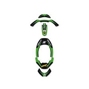 Naklejka na Leatt Brace w kolorze zielonym - BLACKBIRD - Wyprzedaż (11)