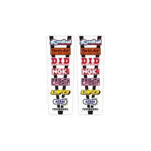 TECNOSEL (BLACKBIRD) KOMPLET NAKLEJEK NA BŁOTNIKI