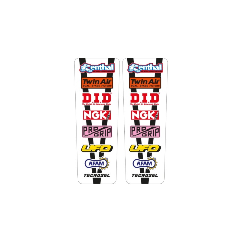 TECNOSEL (BLACKBIRD) KOMPLET NAKLEJEK NA BŁOTNIKI