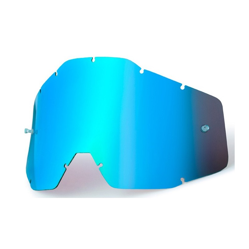 Szybka blue mirror do gogli - Akcesoria do gogli, Kaski i gogle