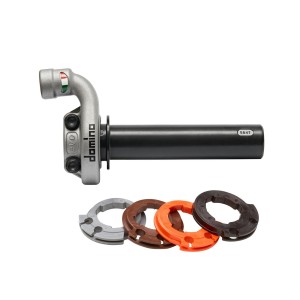 Kompletny off road Domino Rolgaz KTM/Husqvarna/GasGas 4T (srebrna obudowa) - bez manetki