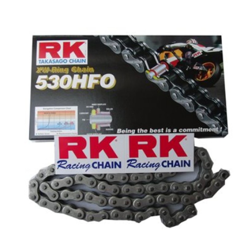 Łańcuch napędowy RK 530HFO-114 XW-Ring do motocykli 900cm/40,0kN (110KM) - Wyprzedaż!