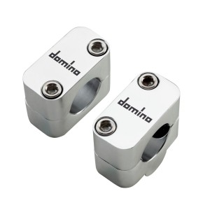 DOMINO MOCOWANIE/REDUKCJA/PODWYŻKI KIEROWNICY 22MM NA 28MM - Srebrny 20mm