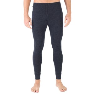 WOOLONA ATLAS Bielizna Termoaktywna Męska XL Antracyt 100% Wełna Merino