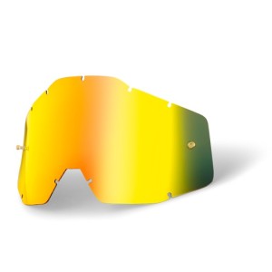 Szybka Youth Gold Mirror do gogli Junior - Akcesoria do gogli, Kaski i gogle