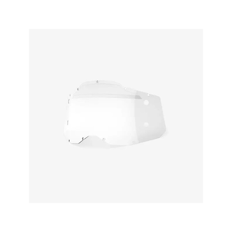 100% RC2/AC2/ST2 Forecast Replacement Lens Clear - Akcesoria do gogli, Kaski i gogle